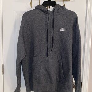 Nike Men's Gray Hoodie